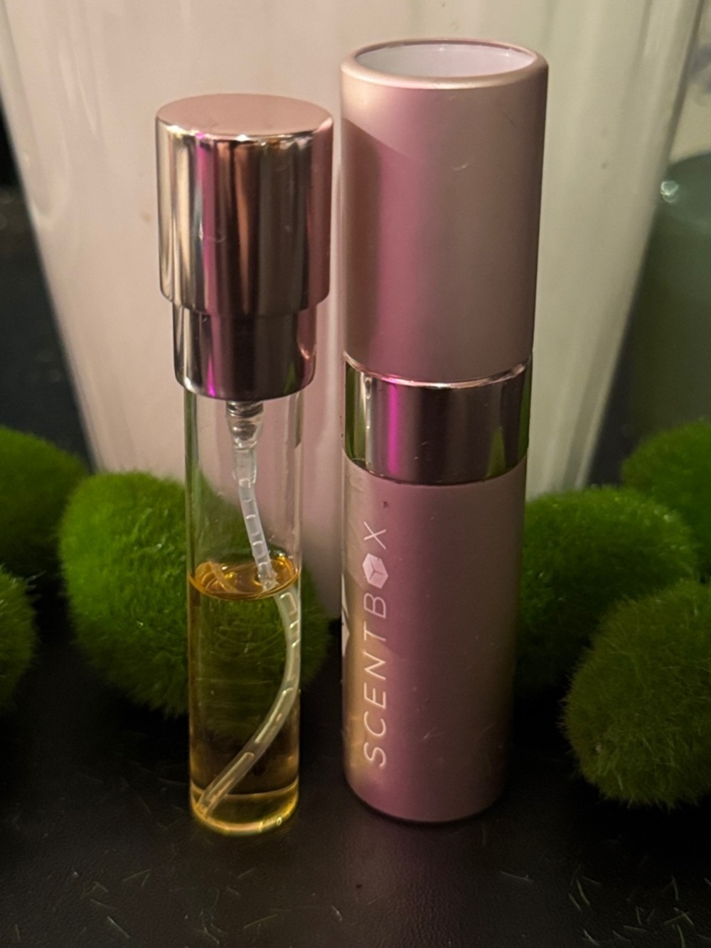 Scent Box Refillable Portable Travel Atomizer + bonus sample Xerjoff Lira
